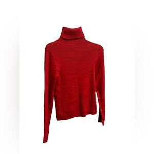 Red Turtleneck Sweater
